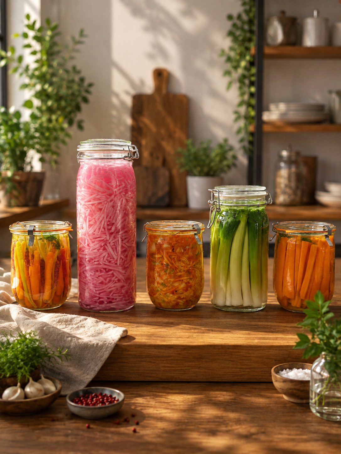 L’Arte della fermentazione spontanea: le verdure protagoniste